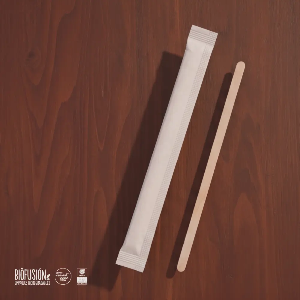 Removedor 14cms envuelto (Madera) 500unid.